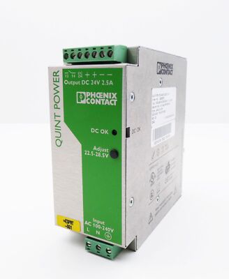 Phoenix Contact QUINT-PS-100-240AC/24DC/2,5  2938578 24VDC 2,5A Netzteil  -used-