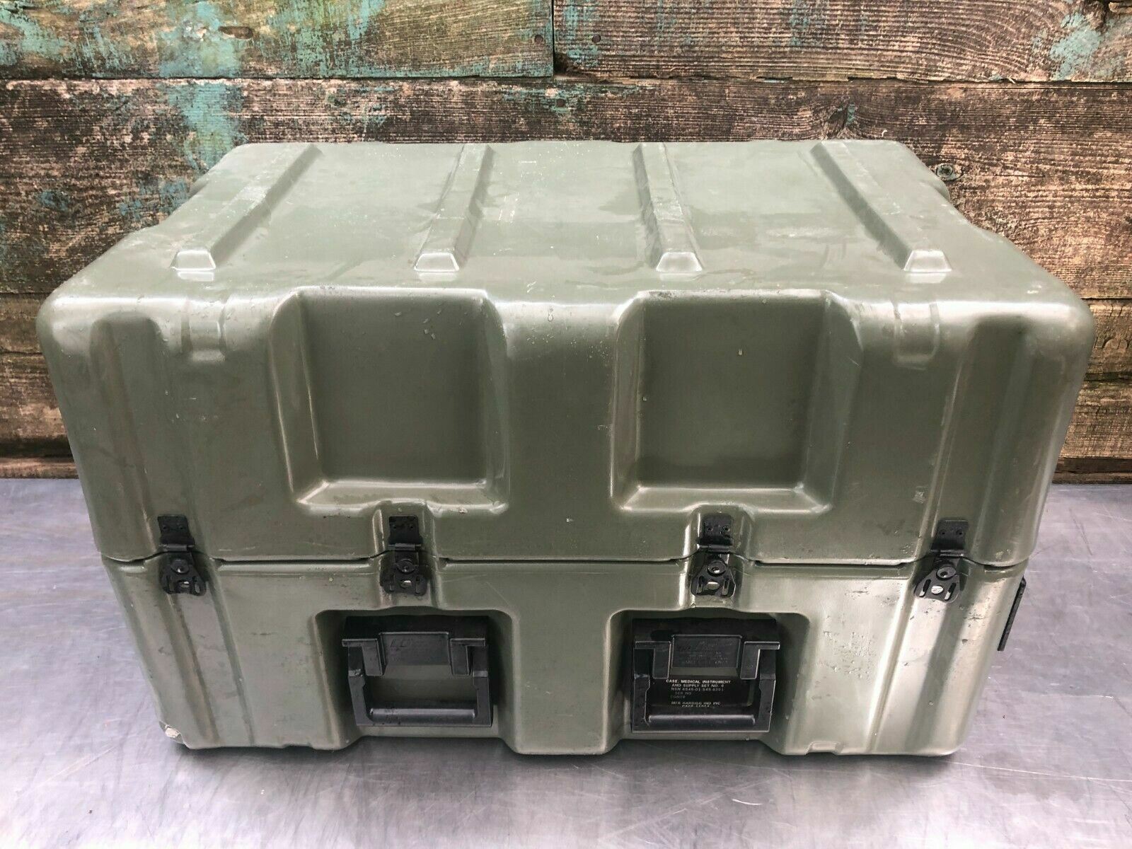 33x21x21 Hardigg Pelican Wheeled 472 Medchest 6 Military Medical Chest