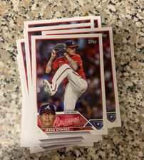 2023 Topps Update US65 Jesse Chavez 10 Count Lot Atlanta Braves