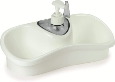 Snips Saponello Waschbecken Organizer W/Seifenspender & Schwamm Halter - Caddy