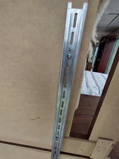 (2) Mirror Supports (Slotted) for Dressers & Furniture. 48"L