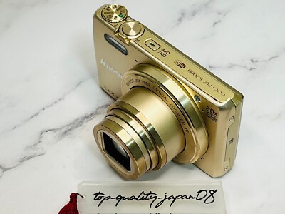 Nikon COOLPIX S7000 Gold 16.0MP 20x Compact Digital Camera Fast