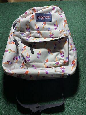 jansport backpack ice cream JANSPORT backpack book bag big student CONES AND SCOOPS ICE CREAM