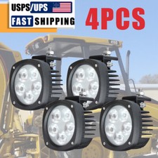 50w Led Semi Round Flood Lights For Caterpillar Construction Equipment Work Lamp