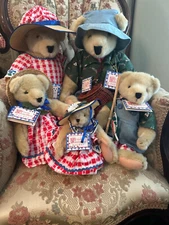 VANDERBEAR FAMILY PICNIC 5 BEARS NABCO