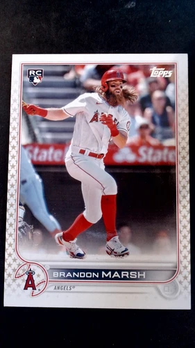 2022 Topps Series 1 - Brandon Marsh #243 (RC)  Gold Star