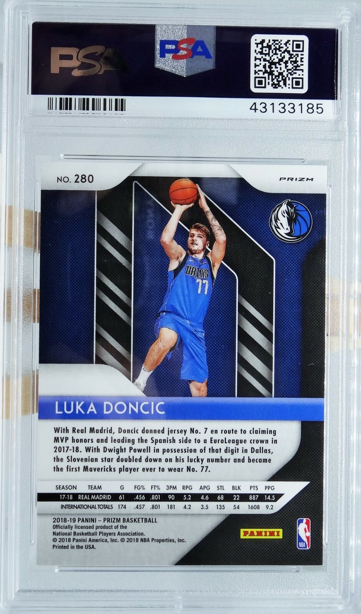 その他 luka doncic rc psa10 panini 2018 Panini Prizm Luka Doncic Rookie PSA 10 Gem Mint RC #280 Red