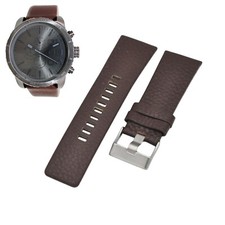 DZ4210 26mm Brown Leather Watch Strap For Diesel
