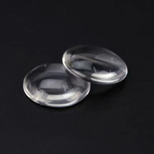 Dia. 6mm K9 Optical Glass Plano-Convex Lens Magnifying Glass Focal 6/10/19/38mm