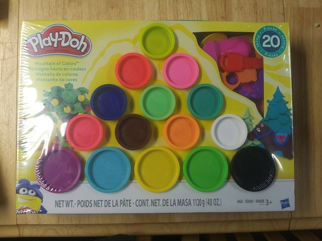 play doh mountain of colors