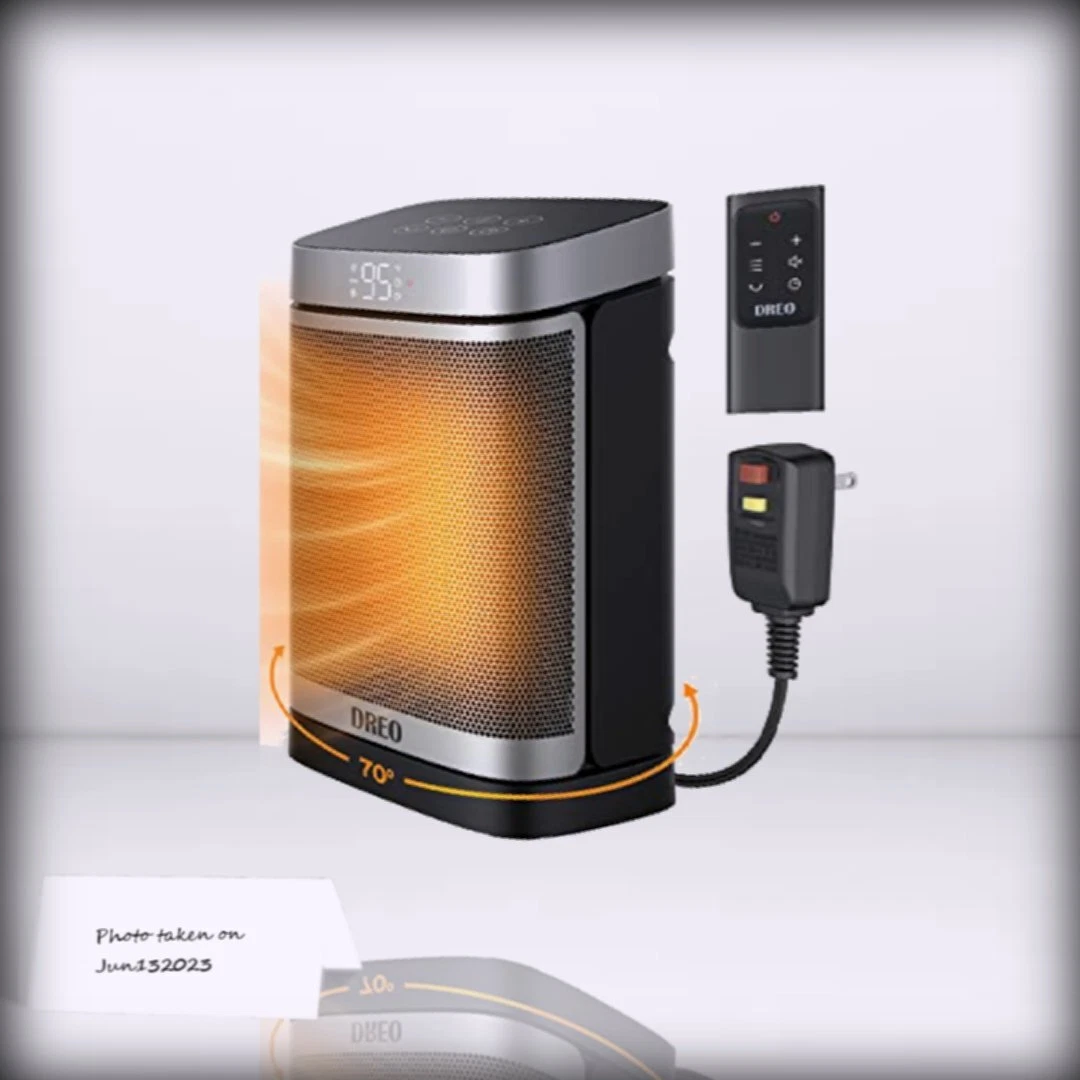 Dreo Space ! Heater, 2022 Upgraded for Bathroom u0026amp; Indoor, Portabl black  Standard | eBay