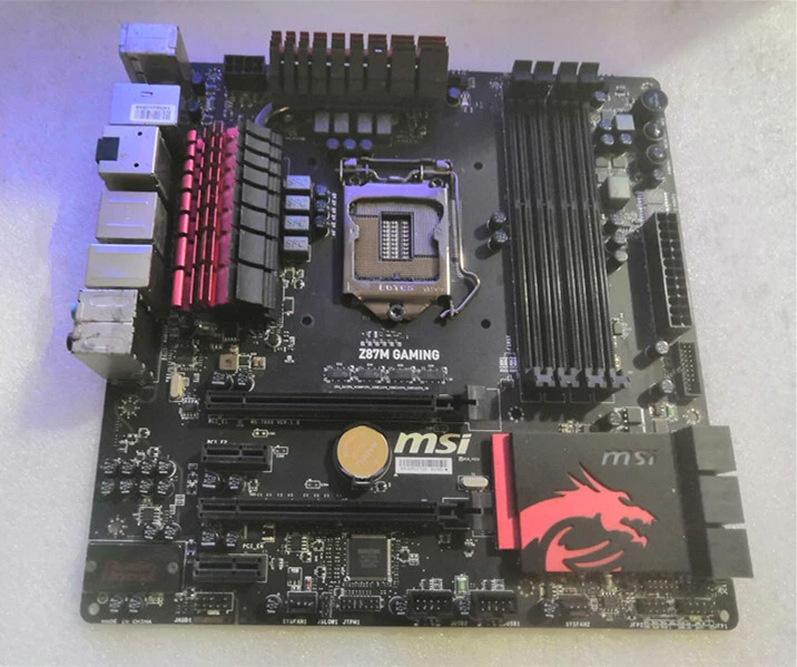 MSI Z87M GAMING LGA 1150 Micro ATX Intel Motherboard