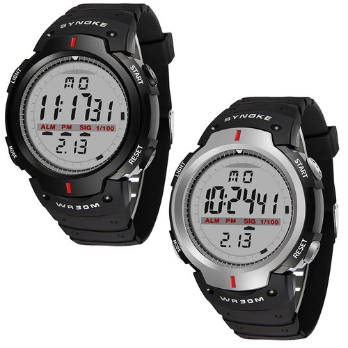 Men Waterproof Sport Digital Watch Military LED Backlight Wristwatch Watch Gift - Picture 2 of 61