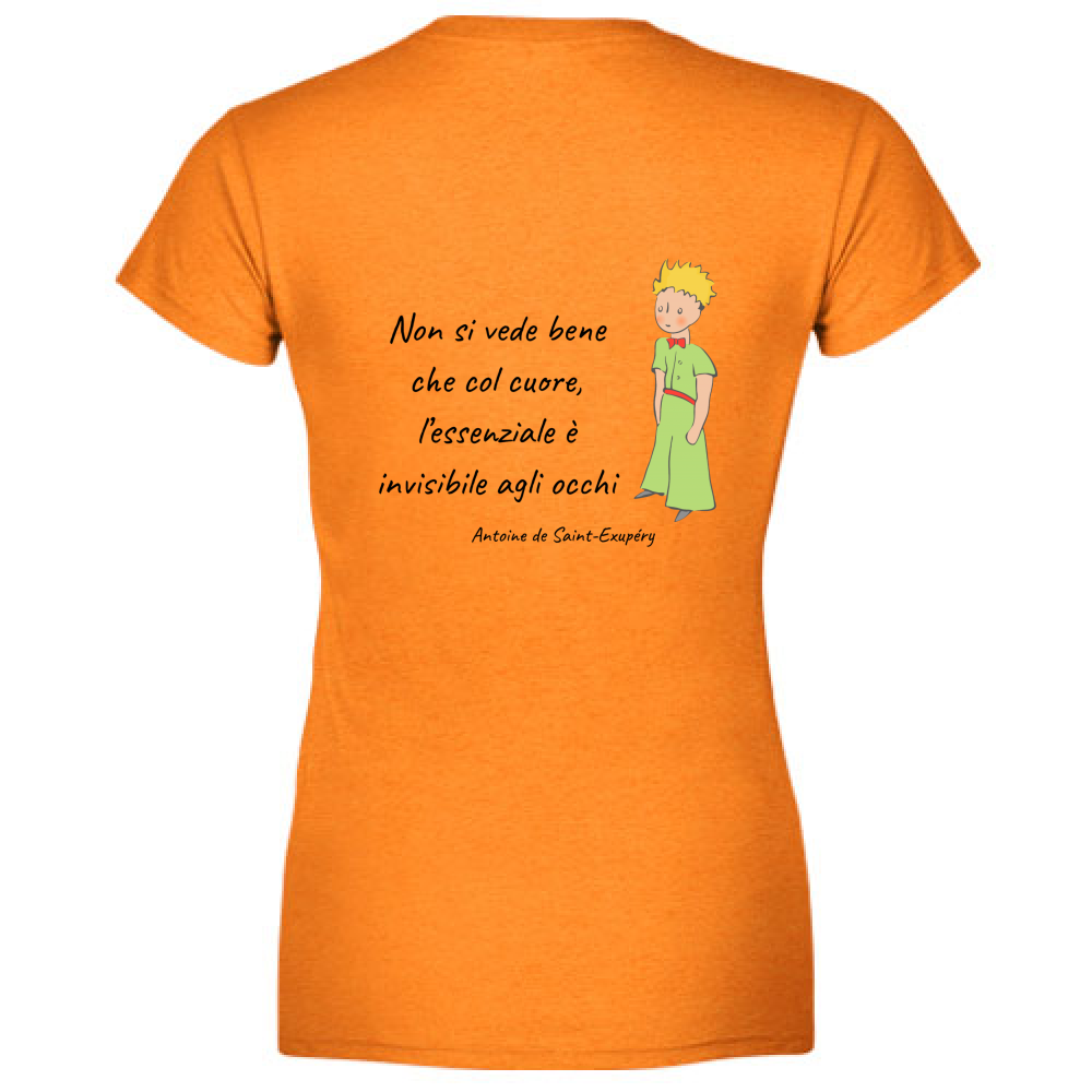 T-Shirt L'essenziale è invisibile Tshirt Il Piccolo Principe