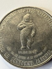 Rare 1981 Carnival Dollar Quebec Canada #tl1