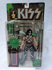 Kiss Peter Criss Ultra-Action Figure w/Letter I Drumstick Missile 1997 McFarlane