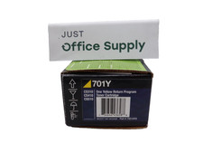 Genuine Lexmark 701Y Yellow 70C10Y0 Return Program Toner Cartridge F. Shipping