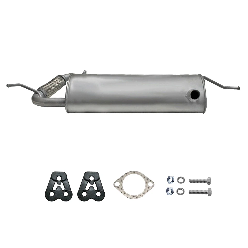 Endschalldämpfer Smart Fortwo (451) 1.0 cabrio coupe Auspuff Endtopf + Anbausatz - Bild 4 von 4