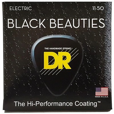 DR Strings Black Beauties BKE-11 Heavy .011-.050