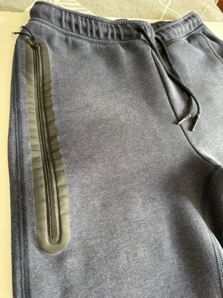 Pantalones de chándal Nike para hombre ropa deportiva Tech polar grandes FB8002-473 azul obsidiana Foto 3 de 4