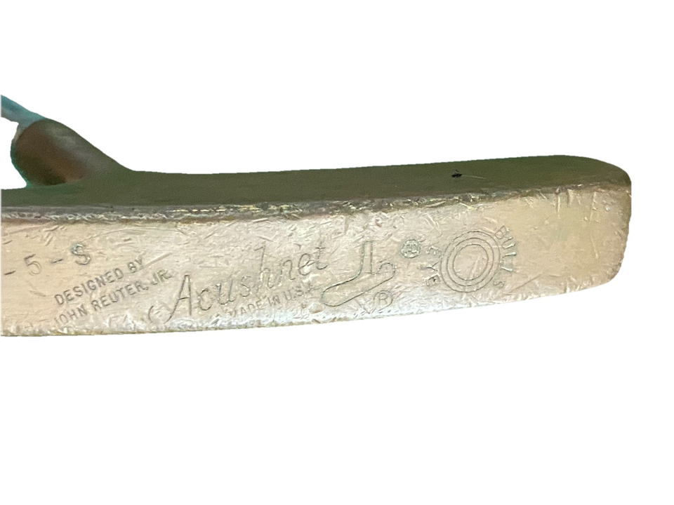 Putter Vintage Titleist Acushnet Bullseye STD M5P John Reuter Jr. – 34 Pouces, Acier, Droitier