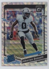 2023 Panini Donruss Optic Rated Rookie Wave Prizm 100/300 Jakorian Bennett 1ao4