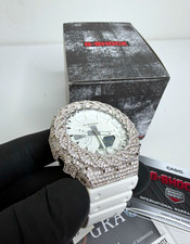 Casio G-SHOCK GA-2100-7A Weiß Analog/Digital Quarz Harz wasserdicht …