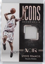 2018-19 Panini Noir Icons Memorabilia 78/99 Steve Francis #IM-SFS 2t7