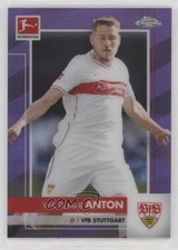 2020-21 Topps Chrome Bundesliga Purple Refractor 115/299 Waldemar Anton #92 6f8