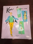 Mattel Ponytail Vintage Ken Doll Case 1961  with Accessories