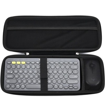 Hard Shell Travel Case for Logitech K380 Wireless MultiDevice Keyboard and Lo...