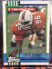 1990 Topps Cortez Kennedy Rookie NFL Football Card #334