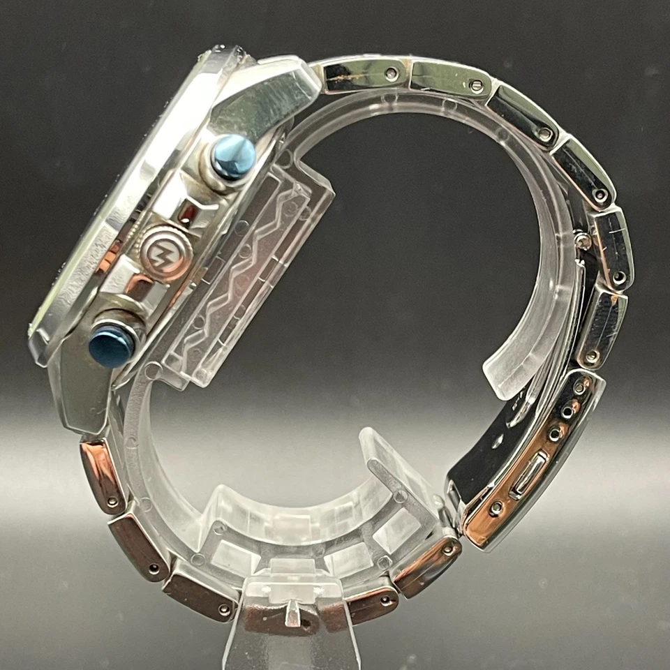 Seiko WIRED VK68-KX20 Blue Dial Chronograph Men’s Quartz Watch New Battery W065 - Image 3 of 4