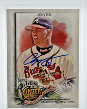 Chipper Jones 2022 Topps Allen & Ginter Signed Auto Card – HOF Braves