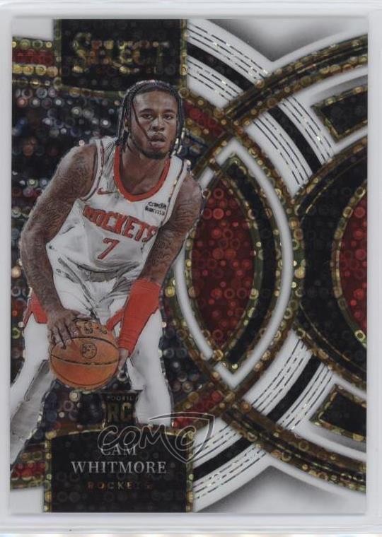 2023 Panini Select Premier Level White Disco Prizm 62/75 Cam Whitmore #118 0q21