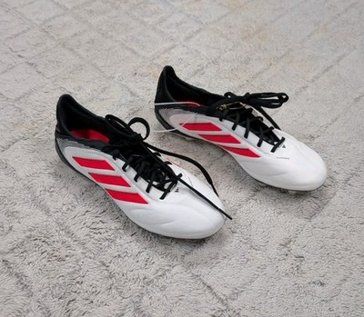 Adidas Copa Pure 3 Elite FG Soccer Cleats White Red Womens 8.5 Mens 7.5 ID9037