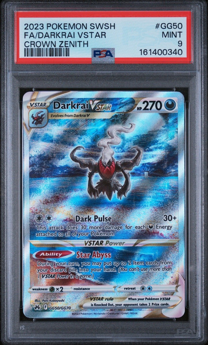 Darkrai VSTAR GG50/GG70 SWSH: Crown Zenith: Galarian Gallery Holo