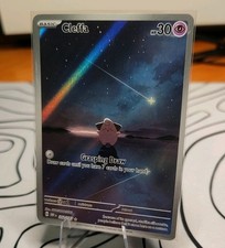 Pokemon Scarlatto e Viola: Fiamme Ossidiana Illustrazione Cleffa Carta Rara #202/197