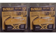 2 PACK DeWALT DCB210-2 20V MAX XR 10.0 AH Lithium-Ion Battery Tool Batteries New