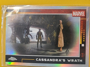 Cassandra's Wrath 2025 Topps Chrome Deadpool Refractors #87