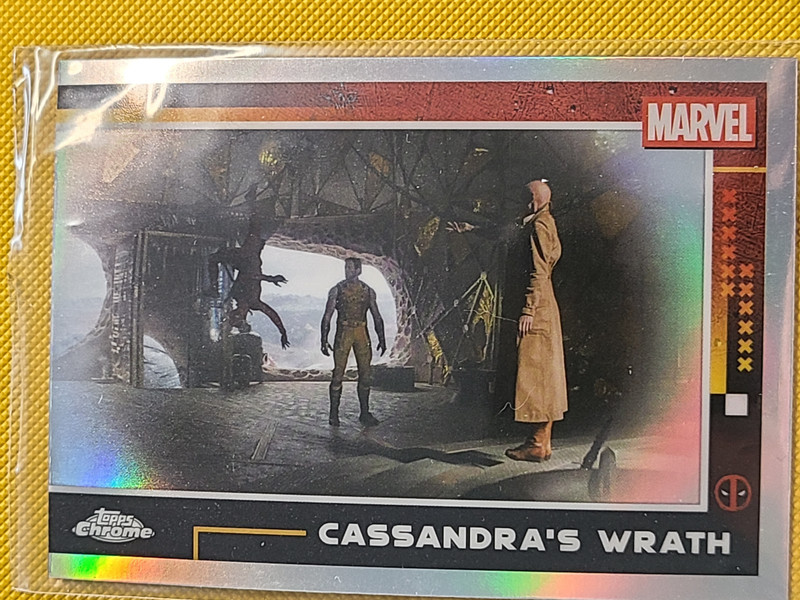 Cassandra's Wrath 2025 Topps Chrome Deadpool Refractors #87