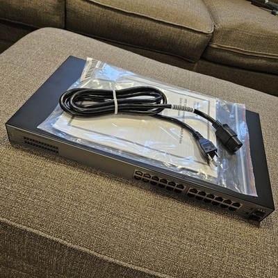 HP OfficeConnect 1920S 24 Port Rack Mountable Ethernet Switch (JL381A)