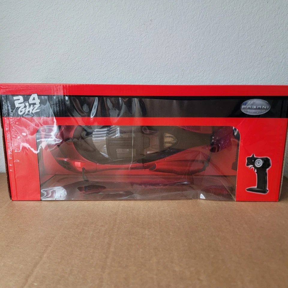 Pagani Huayra R/C scale 1:14 Braha Red Car Remote Control Toy - Sealed New  - Image 3 of 4