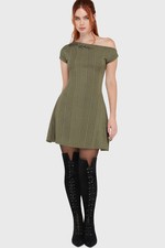 Killstar Ethereal Forest Mini Dress Womens Of...