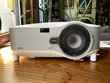 Used NEC NP3250W LCD Projector, 4000 Lumens, needs new lamp, with cables/cords