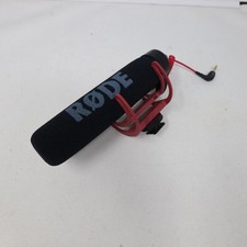 RODE VideoMic GO On-Camera Microphone  VMGO Black Shotgun DSLR Camera Untested