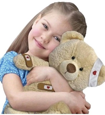 ToyBear Soft Stuffed Animal Bear Plush InteractiveToy All Better Bear Teddy Bear
