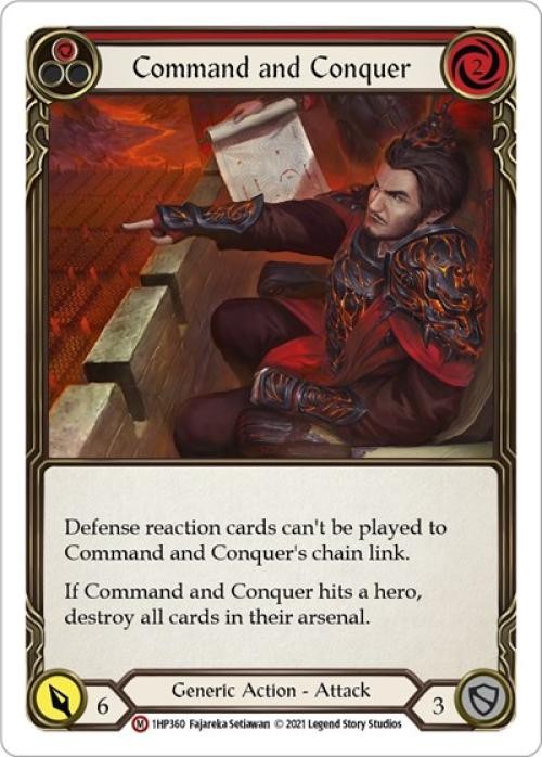 Flesh and Blood FAB Command and Conquer NM 1st EditionNormal | eBay
