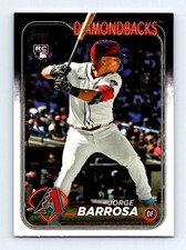 #US22 2024 Topps Update Jorge Barrosa RC Diamondbacks