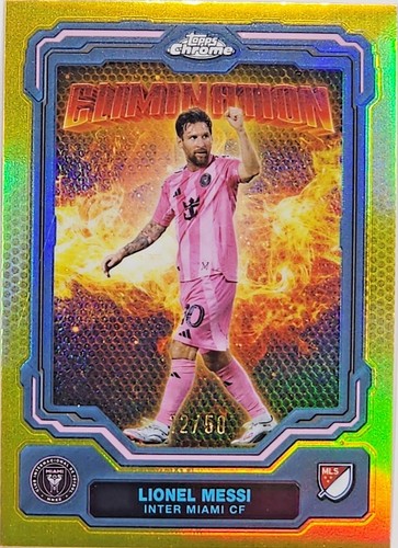 2025 Topps Chrome MLS Soccer Lionel Messi The Grail SSP #4 /9 
